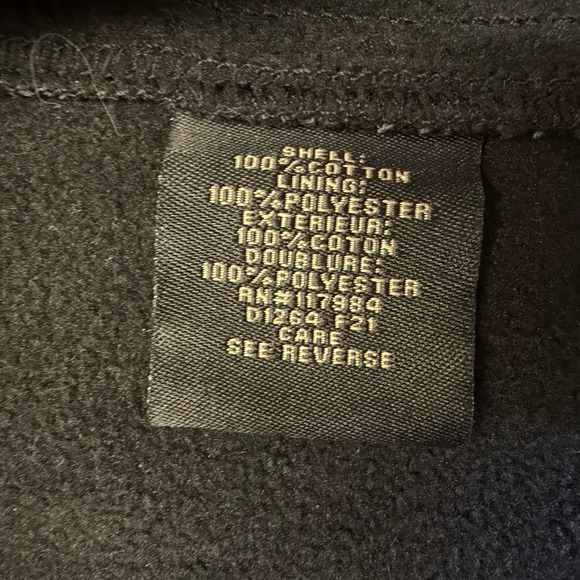 Dkota Grizzly Men's Shirt Jacket M Heavyweight Flannel Long Sleeve Zip & Button - Picture 13 of 16